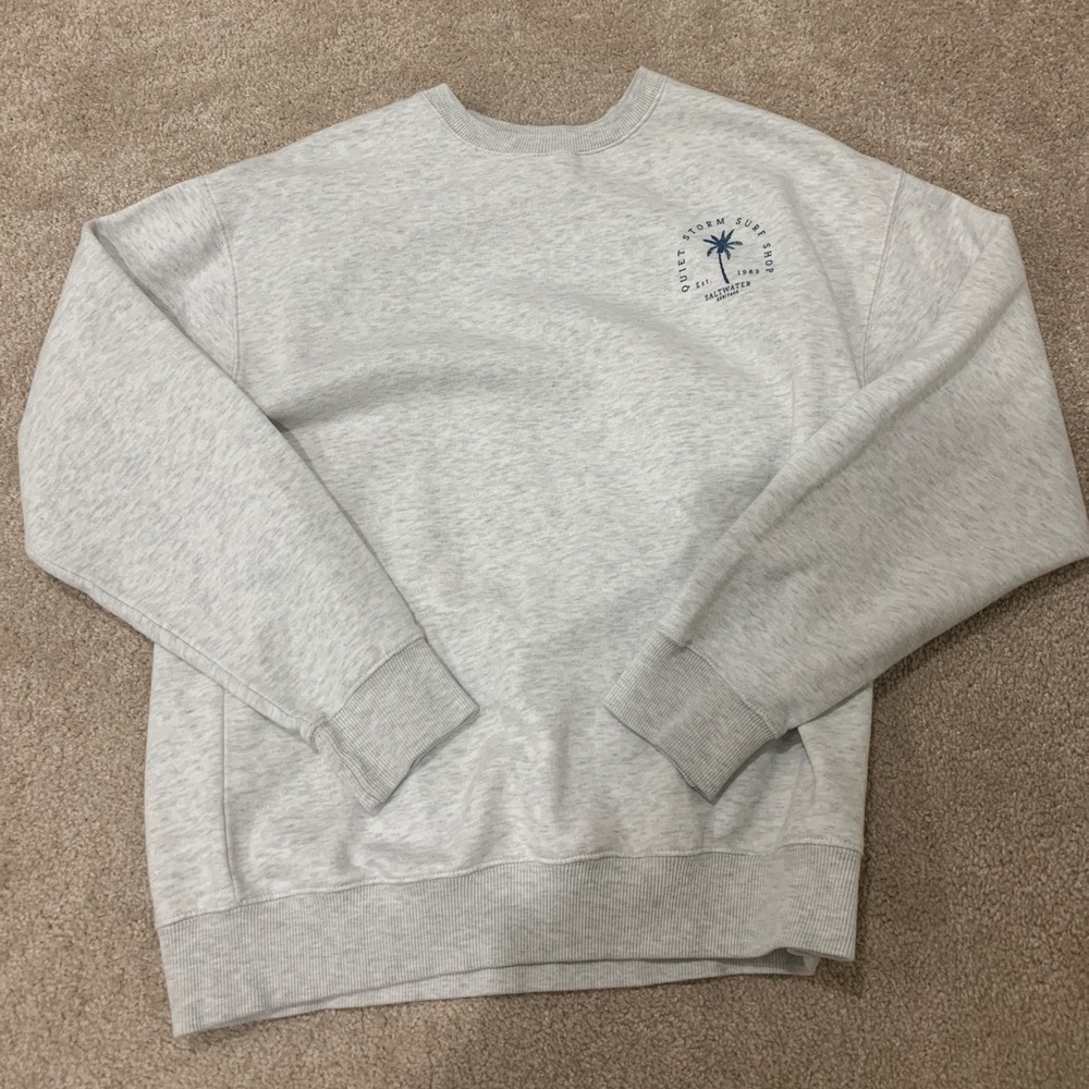 quiet storm crewneck